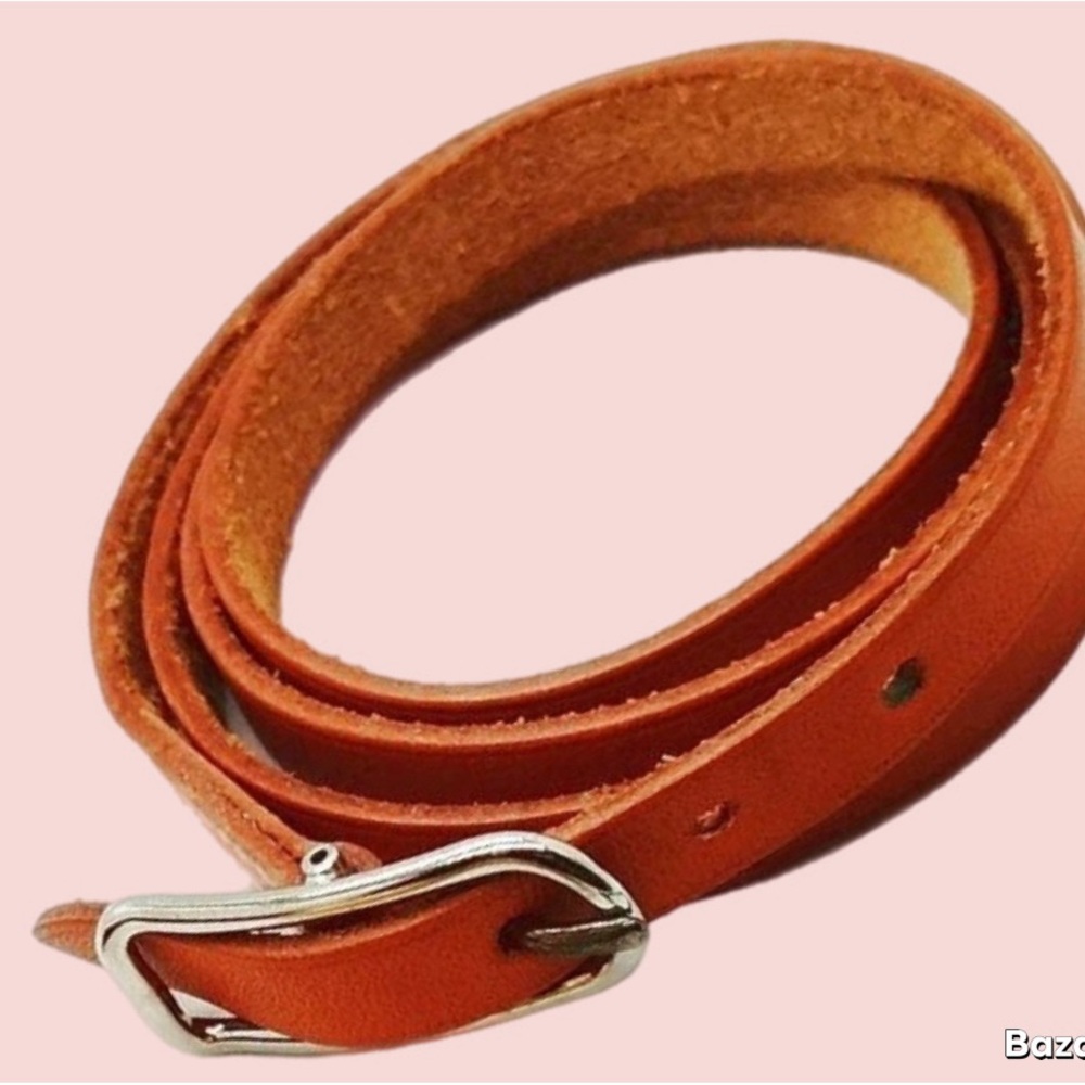 Hermes Hapi Leather Bracelet box included -preowned